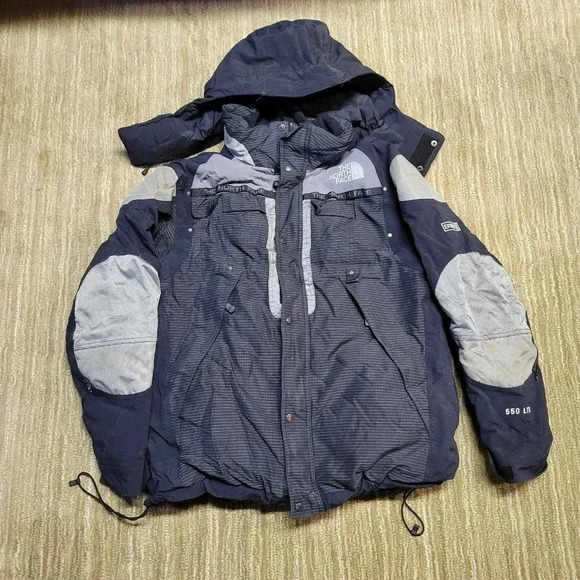 Vintage North Face 550 ltd extreme down jacket men's M ski snow cold - Picture 2 of 15